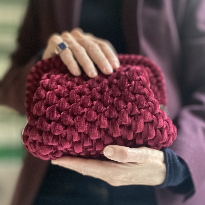 LA MIA CLUTCH CROCHET WORKSHOP CROCHET